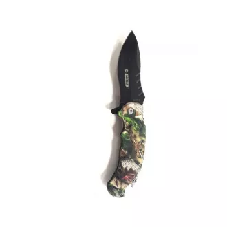 Cuțit pliabil pentru drumeții Kandar, multicolor, 23 cm
