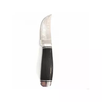 Cuțit de exterior cu lamă decorată, 23 cm