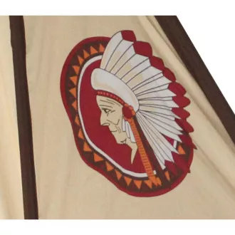 Cort pentru copii Teepee INDIANS, dimensiuni 106x106x150cm