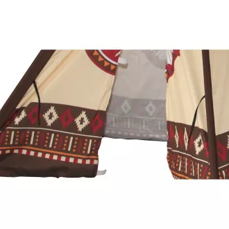 Cort pentru copii Teepee INDIANS, dimensiuni 106x106x150cm