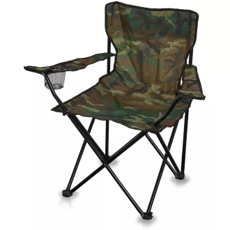 Scaun pliabil de pescuit, camuflaj