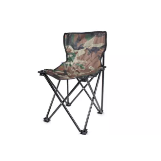 Scaun pliabil de pescuit (fără cotiere), camuflaj