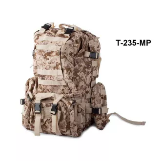 Rucsac de camuflaj Lynx, camuflaj militar - 48,5 l, camuflaj deșert