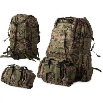 Rucsac de camuflaj Lynx, camuflaj militar - 48,5 l, camuflaj deșert