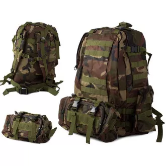 Rucsac de camuflaj Lynx, camuflaj militar - 48,5 l, camuflaj deșert
