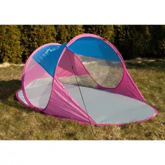 Cort de plajă pliabil PARAWAN, roz-albastru Cort de plajă pliabil PARAWAN, roz-albastru