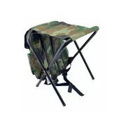 Scaun pliabil de pescuit, camuflaj