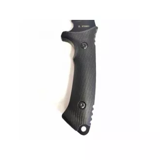 Cuțit de drumeție Kandar, negru, 29 cm