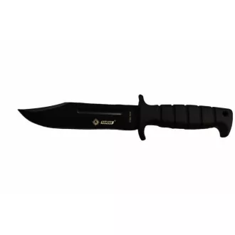 Kandar Cuțit de vânătoare SURVIVAL, negru, 28,5 cm
