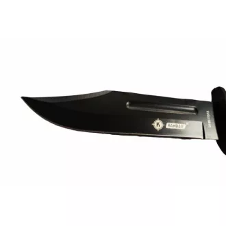 Kandar Cuțit de vânătoare SURVIVAL, negru, 28,5 cm