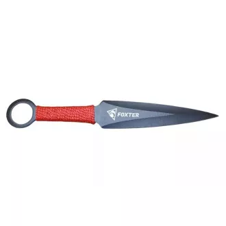 FOXTER Set de cuțite de aruncat cu mâner împletit, 17,5 cm 3 buc. FOXTER Set de cuțite de aruncat cu mâner împletit, 17,5 cm 3 buc.