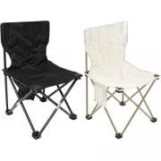 Scaun mic pliabil de camping 35x35x60 cm, Alb