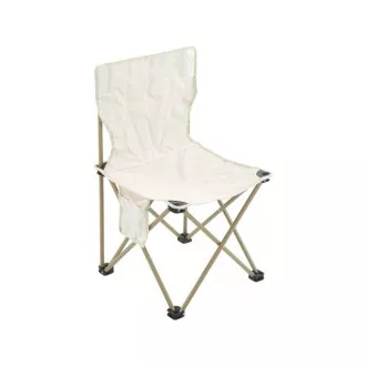 Scaun mic pliabil de camping 35x35x60 cm, Alb