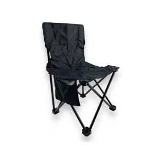 Scaun mic pliabil de camping 35x35x60 cm, Alb