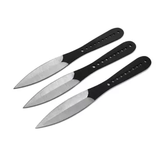 Set cutite de aruncat cu carcasa, 23 cm, 3 buc