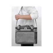 Geanta termica 31x19x23 cm, 15 l, gri