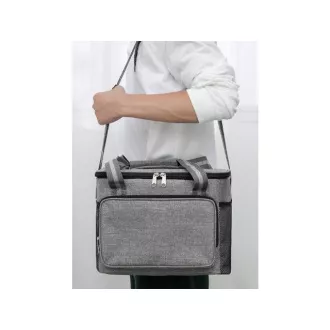 Geanta termica 31x19x23 cm, 15 l, gri Geanta termica 31x19x23 cm, 15 l, gri