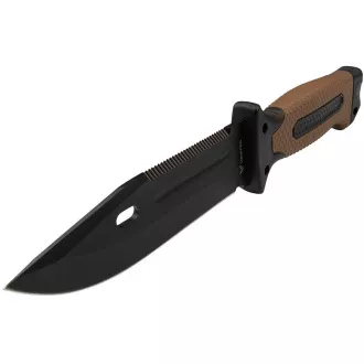 HASTAA Cuțit tactic + brichetă și ascuțitor, 28 cm
