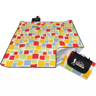 Pătură de picnic 170x150 cm cu husă ALU, pătrate Pătură de picnic 170x150 cm cu husă ALU, pătrate