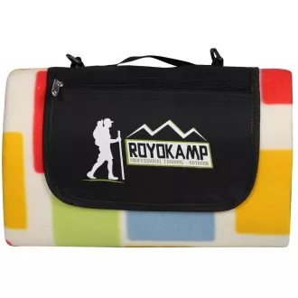 Pătură de picnic 170x150 cm cu husă ALU, pătrate Pătură de picnic 170x150 cm cu husă ALU, pătrate