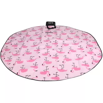 Pătură rotundă pentru picnic 200 cm cu capac ALU FLAMINGO Pătură rotundă pentru picnic 200 cm cu capac ALU FLAMINGO