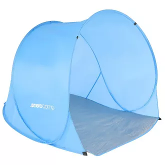 Cort de plaja autoexpandabil ENERO CAMP 145x105x100 cm, albastru