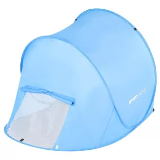 Cort de plaja autoexpandabil ENERO CAMP 145x105x100 cm, albastru
