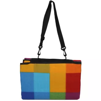 Pătură de picnic 200x180 cm cu husă ALU, curcubeu Pătură de picnic 200x180 cm cu husă ALU, curcubeu