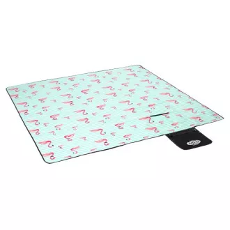 Pătură de picnic 200x200 cm MINT FLAMINGO