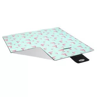Pătură de picnic 200x200 cm MINT FLAMINGO