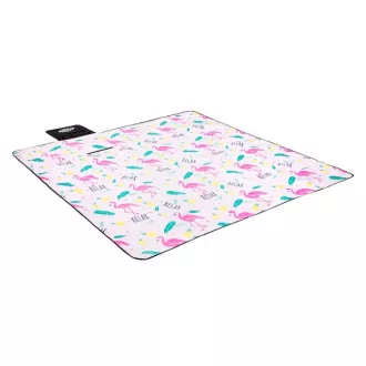 Pătură de picnic 200x200 PINK FLAMINGO