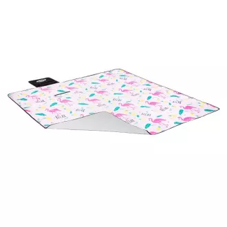 Pătură de picnic 200x200 PINK FLAMINGO