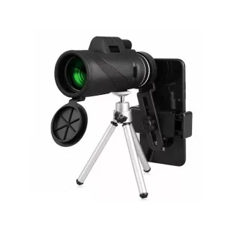 Monoclu 40x60 binoclu turistic cu trepied pentru telefon GENETIC-OPTIC - Utilizat
