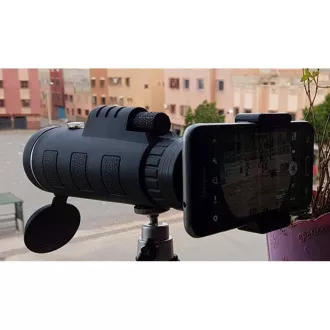 Monoclu 40x60 binoclu turistic cu trepied pentru telefon GENETIC-OPTIC