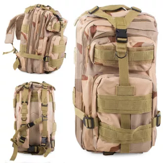 Rucsac militar pentru drumeții 30 l, negru