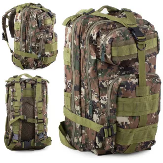 Rucsac militar pentru drumeții 30 l, negru