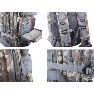 Rucsac militar pentru drumeții 30 l, negru