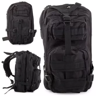 Rucsac militar pentru drumeții 30 l, negru
