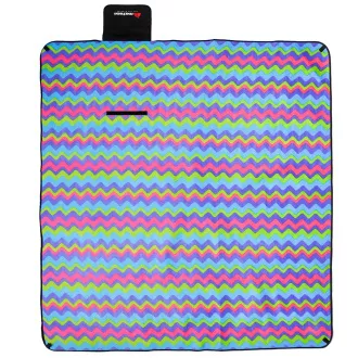 Pătură de picnic XL 180x200 cm, multicoloră