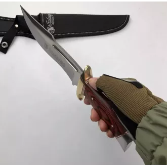 Cuțit militar de vânătoare cu teacă 31cm