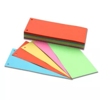 Separator 10,5x24cm Ekonomik mix 5 culori 100buc Separator 10,5x24cm Ekonomik mix 5 culori 100buc