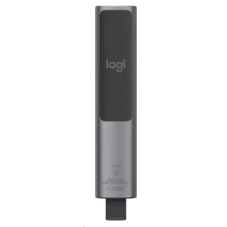 Prezentator Logitech Spotlight Plus, Wireless, Bluetooth, gri închis