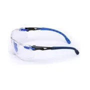 S1101SGAF-EU, Ochelari transparenți din policarbonat Solus Scotchgard AS (albastru-negru)