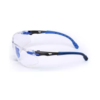 S1101SGAF-EU, Ochelari transparenți din policarbonat Solus Scotchgard AS (albastru-negru)