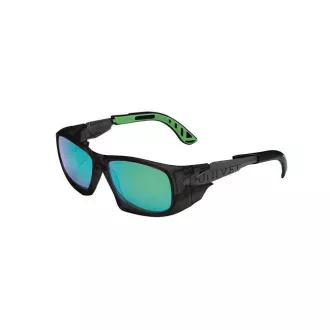 UNIVET 5X9 Ochelari de protecție sport, vizieră cu oglindă verde 5X9.04.02.09