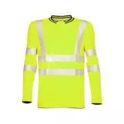 Tricou cu mânecă lungă ARDON®SIGNAL galben XL | H5926/XL