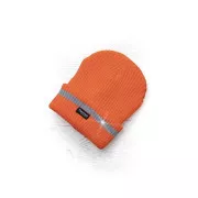Căciulă de iarnă tricotată din fleece ARDON®SPARK cu reflex. portocaliu