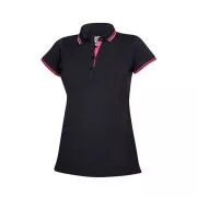 Tricou polo pentru femei ARDON®FLORET negru | H6319/XS