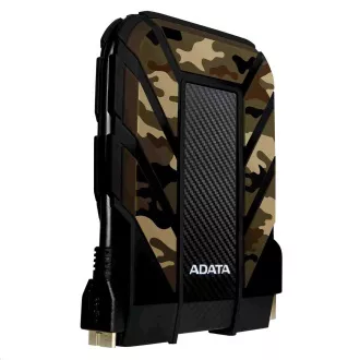 ADATA HDD extern 2TB 2, 5" USB 3.1 DashDrive Durable HD710M Pro, camuflaj (cauciuc, rezistent la șocuri/apă/praf)