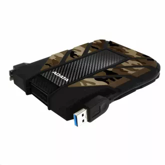 ADATA HDD extern 2TB 2, 5" USB 3.1 DashDrive Durable HD710M Pro, camuflaj (cauciuc, rezistent la șocuri/apă/praf)